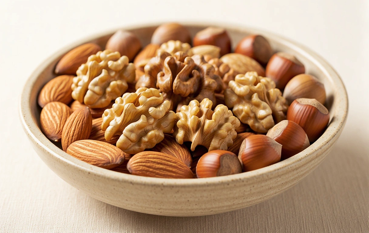 Frutos secos y grasas saludables